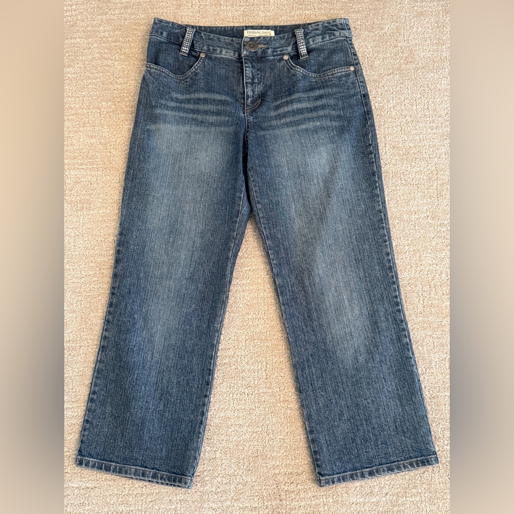 TRIBAL Jeans, Crop Length Size 4